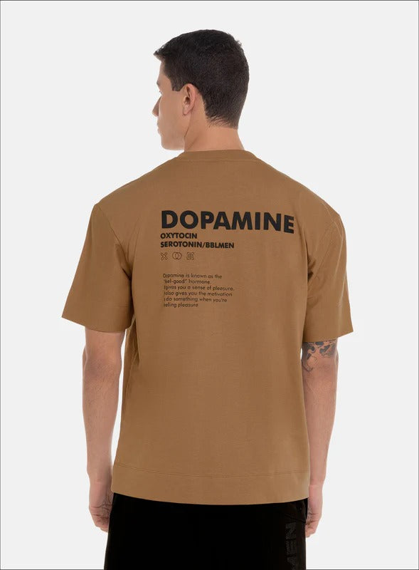 CAMISETA OVERSIZE 100% ALGODÓN CON ESTAMPADO EN FRENTE - PRECIO ESPECIAL